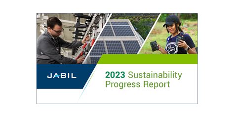 Jabil's 2023 Sustainability Report .